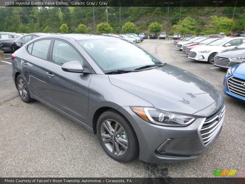 Galactic Gray / Gray 2018 Hyundai Elantra Value Edition