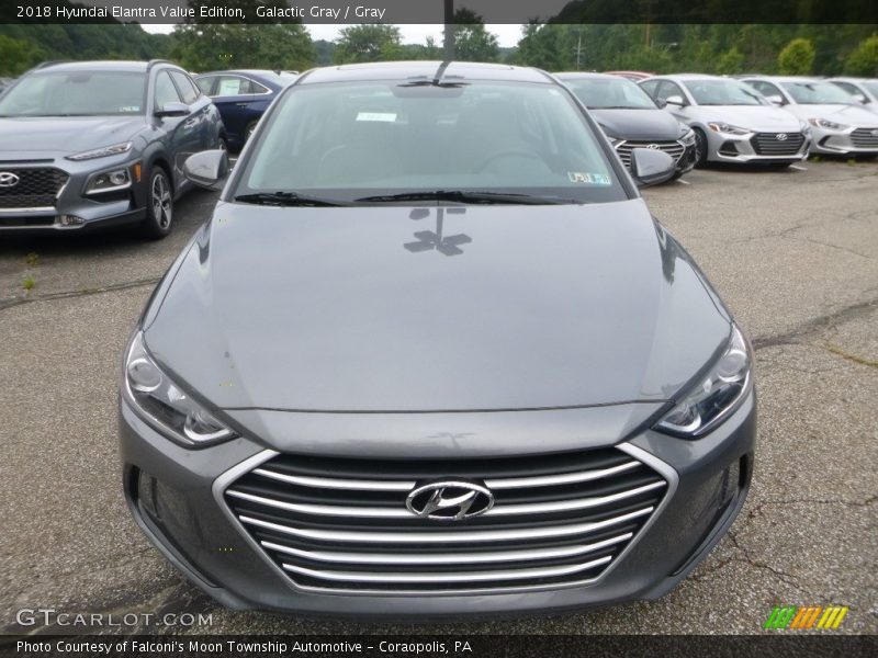 Galactic Gray / Gray 2018 Hyundai Elantra Value Edition
