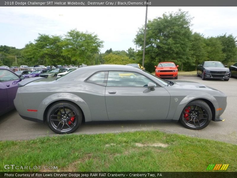 2018 Challenger SRT Hellcat Widebody Destroyer Gray
