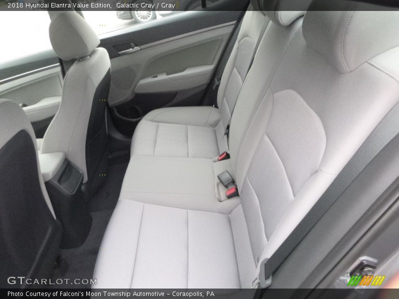 Galactic Gray / Gray 2018 Hyundai Elantra Value Edition