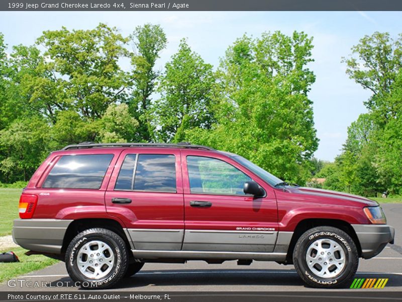 Sienna Pearl / Agate 1999 Jeep Grand Cherokee Laredo 4x4