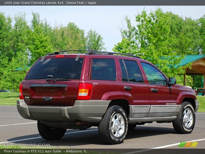 Sienna Pearl / Agate 1999 Jeep Grand Cherokee Laredo 4x4
