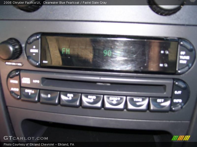 Clearwater Blue Pearlcoat / Pastel Slate Gray 2008 Chrysler Pacifica LX