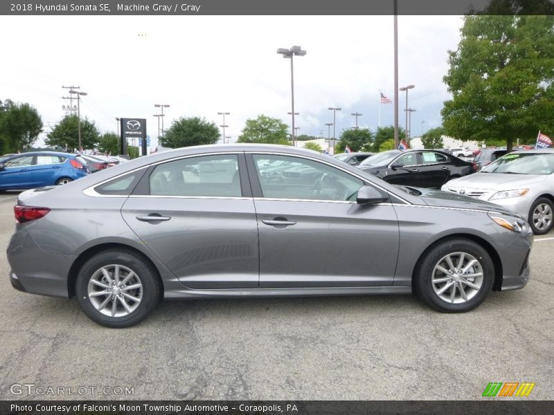 Machine Gray / Gray 2018 Hyundai Sonata SE