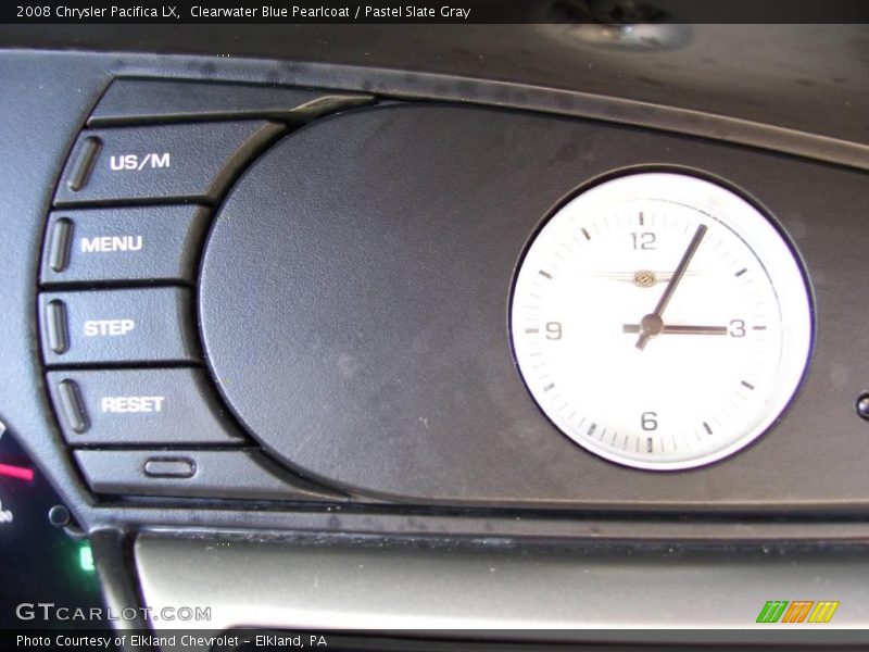 Clearwater Blue Pearlcoat / Pastel Slate Gray 2008 Chrysler Pacifica LX