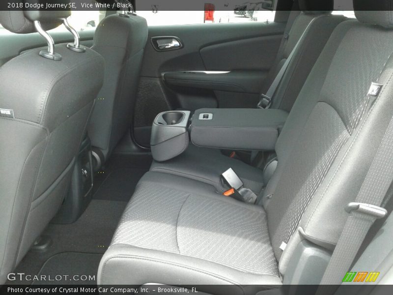 Vice White / Black 2018 Dodge Journey SE