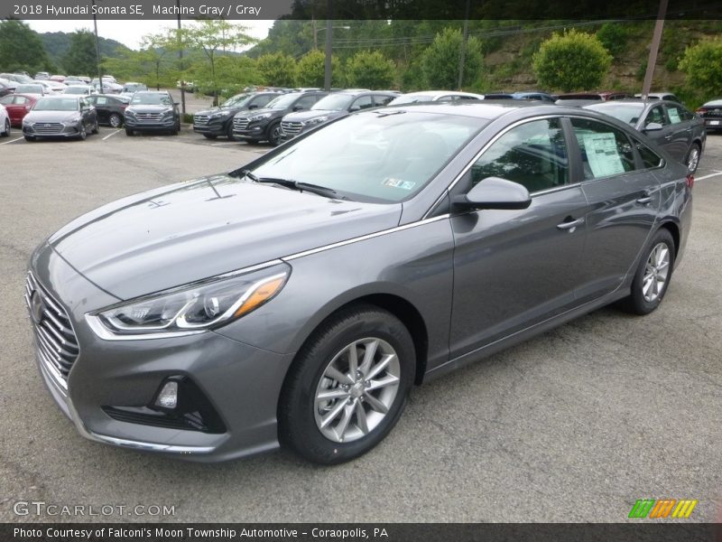 Machine Gray / Gray 2018 Hyundai Sonata SE