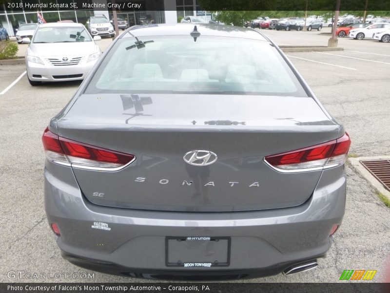 Machine Gray / Gray 2018 Hyundai Sonata SE
