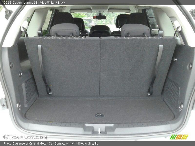 Vice White / Black 2018 Dodge Journey SE