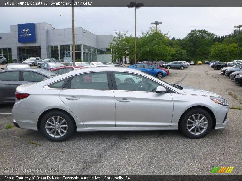 Symphony Silver / Gray 2018 Hyundai Sonata SE