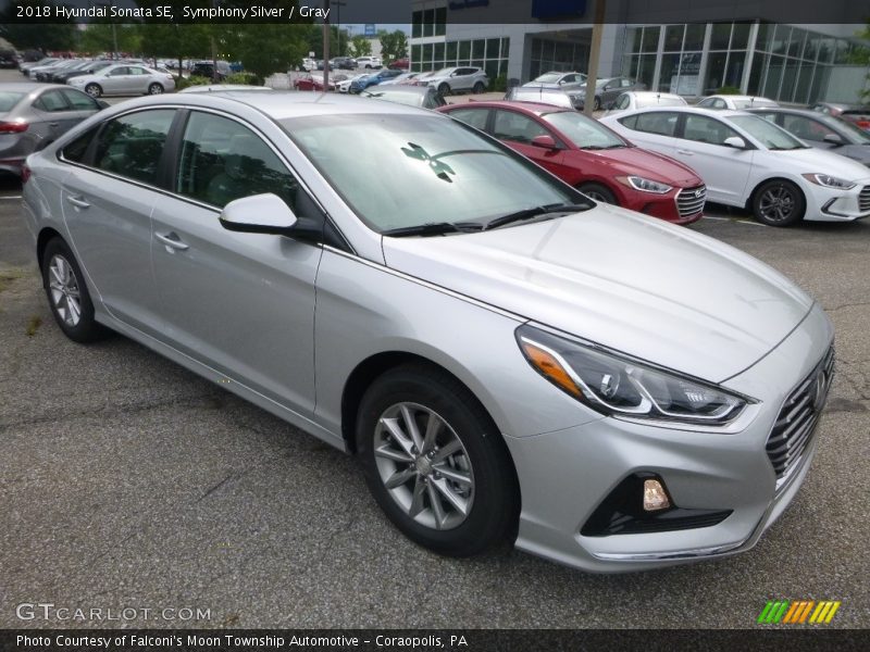 Symphony Silver / Gray 2018 Hyundai Sonata SE