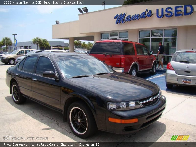 Super Black / Charcoal Black 1999 Nissan Maxima GXE