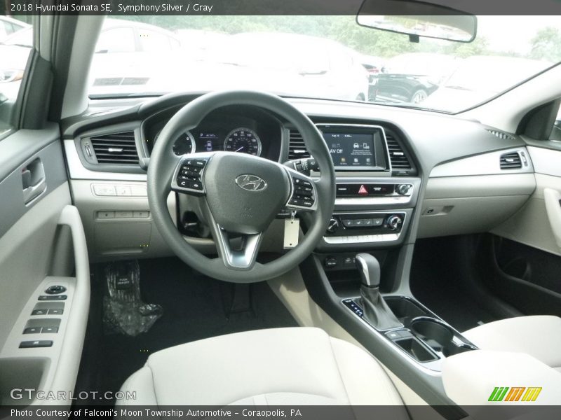 Symphony Silver / Gray 2018 Hyundai Sonata SE