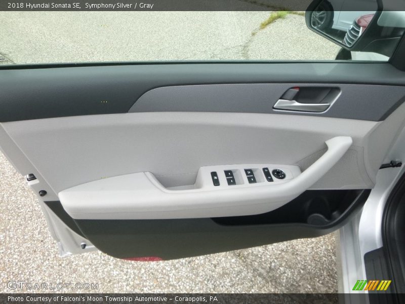 Symphony Silver / Gray 2018 Hyundai Sonata SE