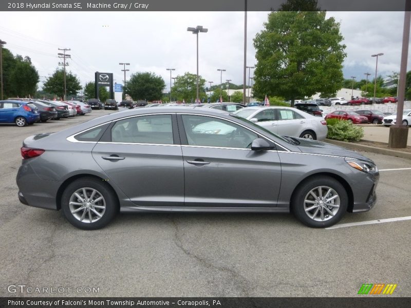 Machine Gray / Gray 2018 Hyundai Sonata SE