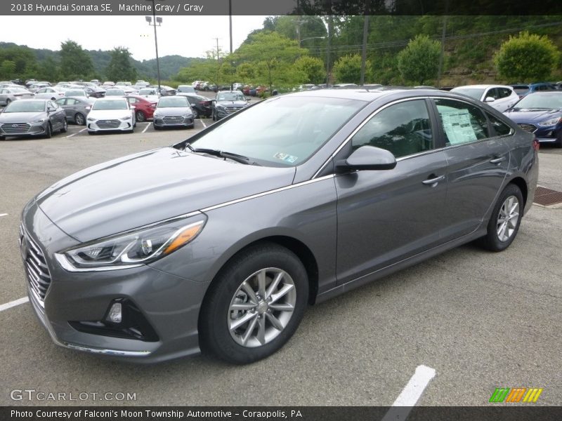 Machine Gray / Gray 2018 Hyundai Sonata SE