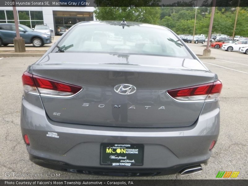 Machine Gray / Gray 2018 Hyundai Sonata SE