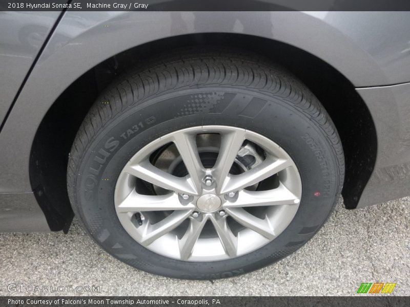 Machine Gray / Gray 2018 Hyundai Sonata SE