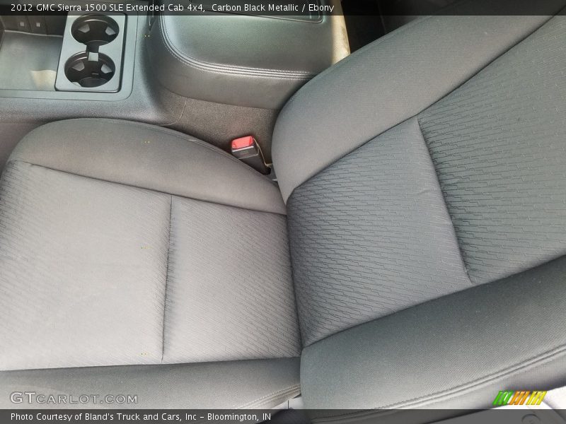 Carbon Black Metallic / Ebony 2012 GMC Sierra 1500 SLE Extended Cab 4x4