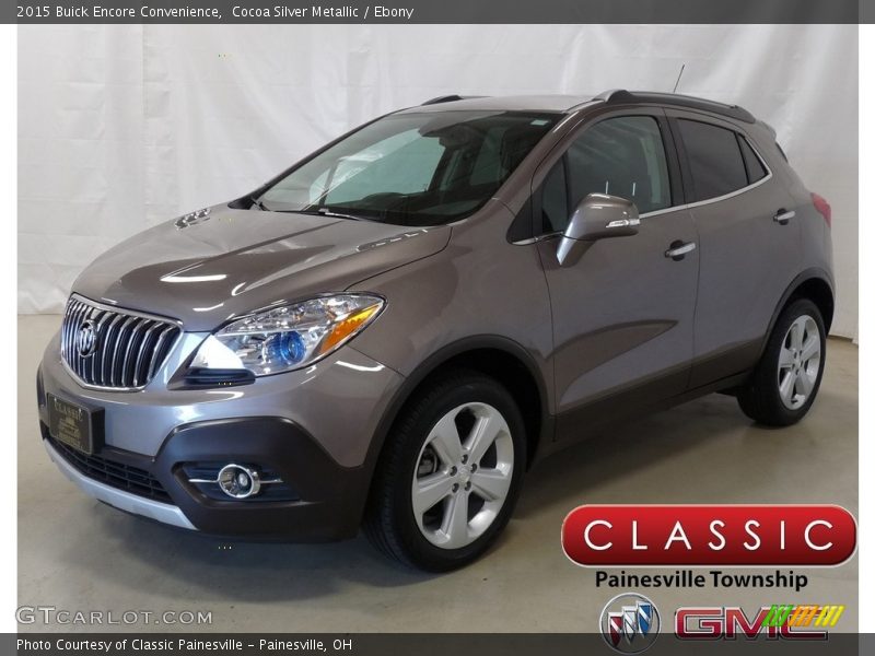 Cocoa Silver Metallic / Ebony 2015 Buick Encore Convenience