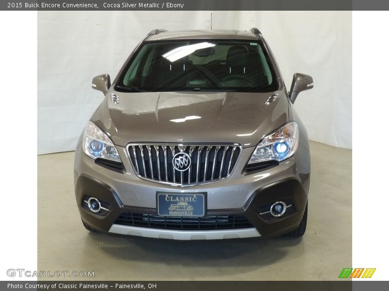 Cocoa Silver Metallic / Ebony 2015 Buick Encore Convenience