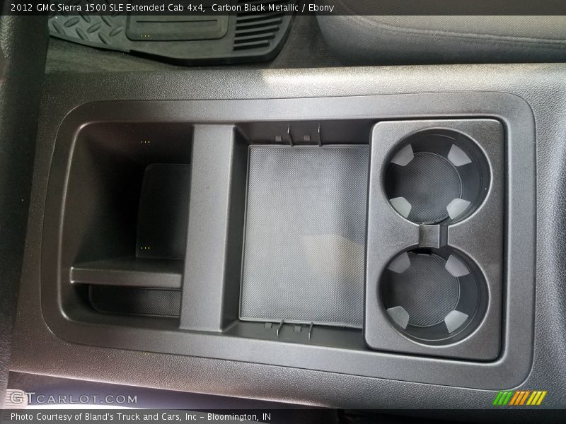 Carbon Black Metallic / Ebony 2012 GMC Sierra 1500 SLE Extended Cab 4x4