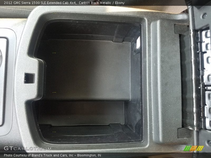 Carbon Black Metallic / Ebony 2012 GMC Sierra 1500 SLE Extended Cab 4x4