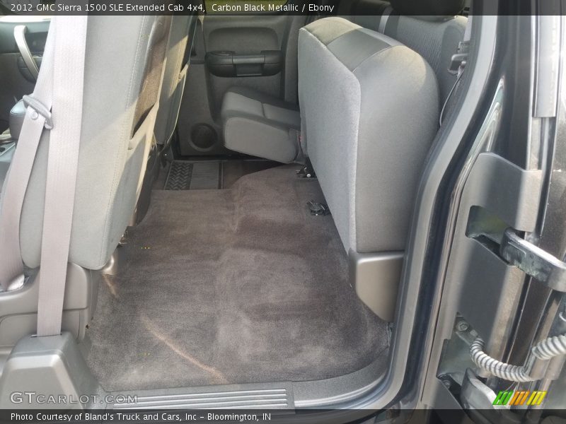 Carbon Black Metallic / Ebony 2012 GMC Sierra 1500 SLE Extended Cab 4x4
