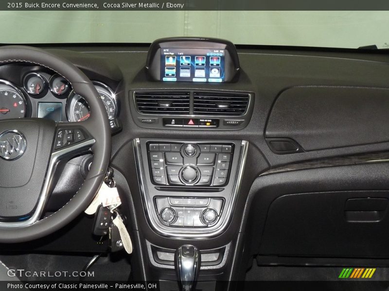 Cocoa Silver Metallic / Ebony 2015 Buick Encore Convenience