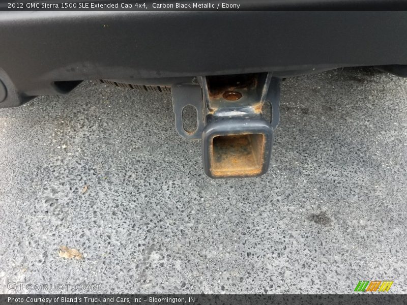Carbon Black Metallic / Ebony 2012 GMC Sierra 1500 SLE Extended Cab 4x4