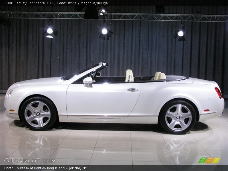 Ghost White / Magnolia/Beluga 2008 Bentley Continental GTC