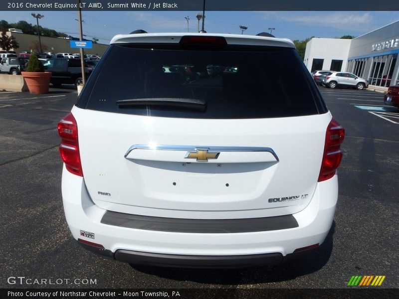 Summit White / Jet Black 2016 Chevrolet Equinox LT AWD