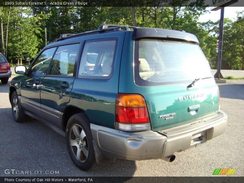 Acadia Green / Beige 1999 Subaru Forester S