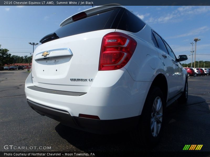 Summit White / Jet Black 2016 Chevrolet Equinox LT AWD