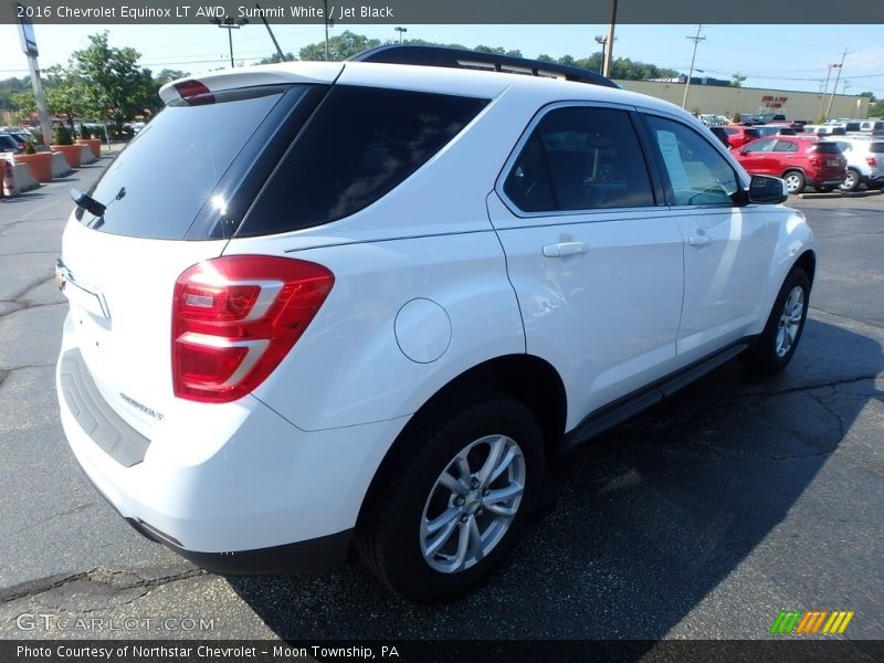 Summit White / Jet Black 2016 Chevrolet Equinox LT AWD
