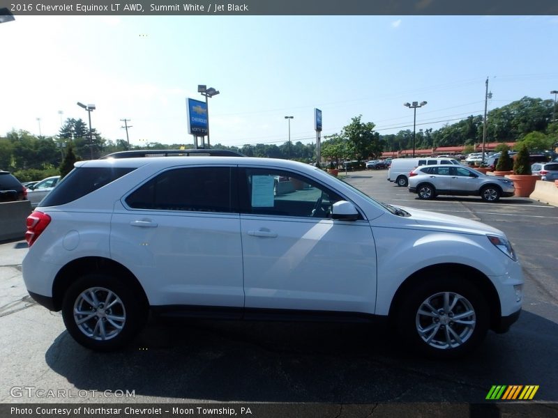 Summit White / Jet Black 2016 Chevrolet Equinox LT AWD