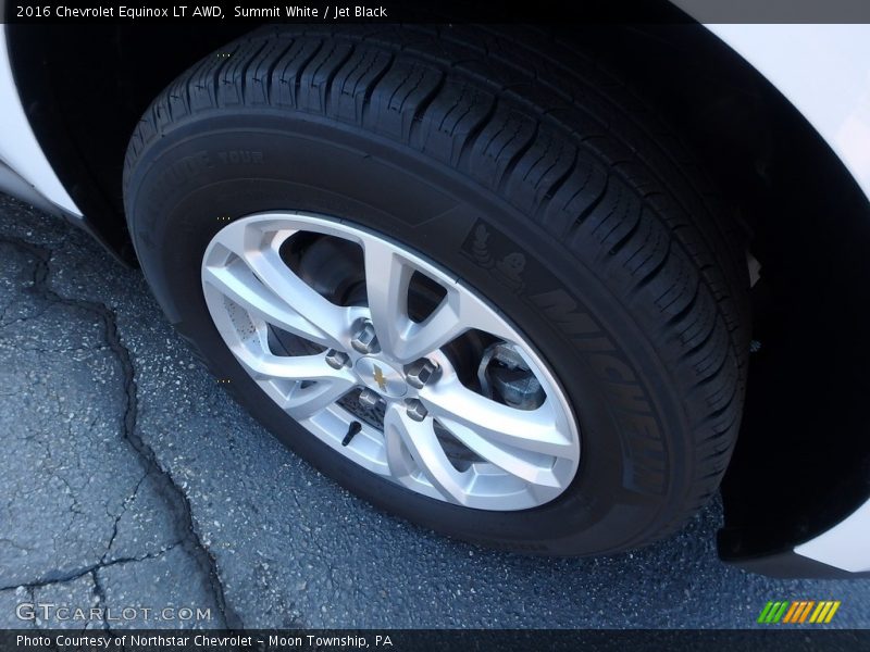 Summit White / Jet Black 2016 Chevrolet Equinox LT AWD