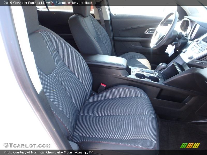 Summit White / Jet Black 2016 Chevrolet Equinox LT AWD