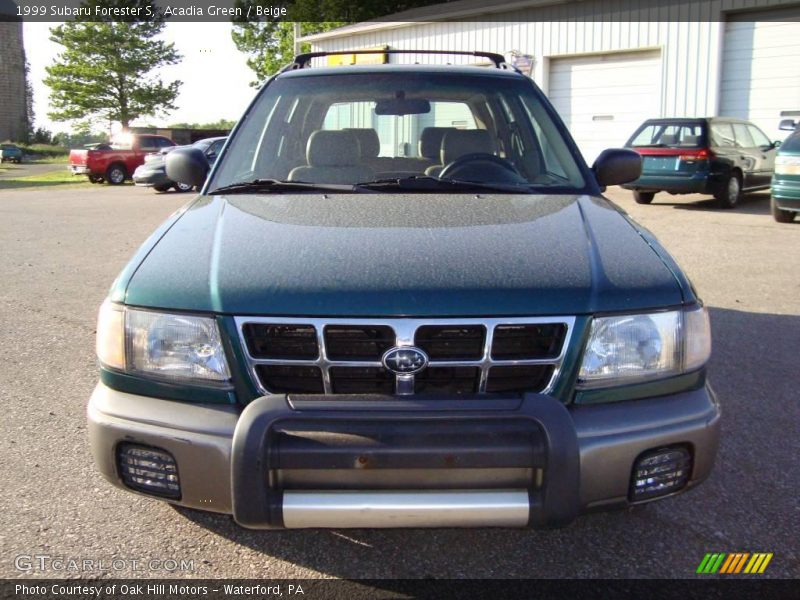 Acadia Green / Beige 1999 Subaru Forester S