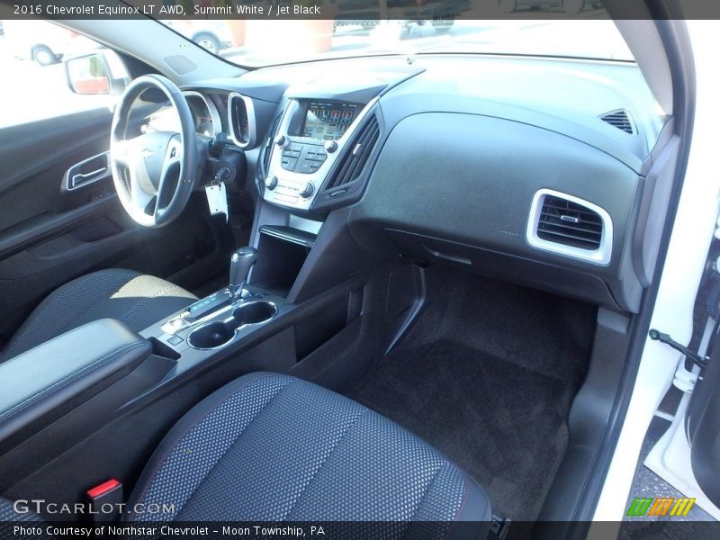 Summit White / Jet Black 2016 Chevrolet Equinox LT AWD