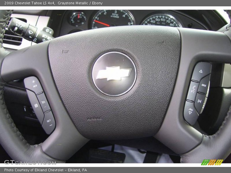 Graystone Metallic / Ebony 2009 Chevrolet Tahoe LS 4x4