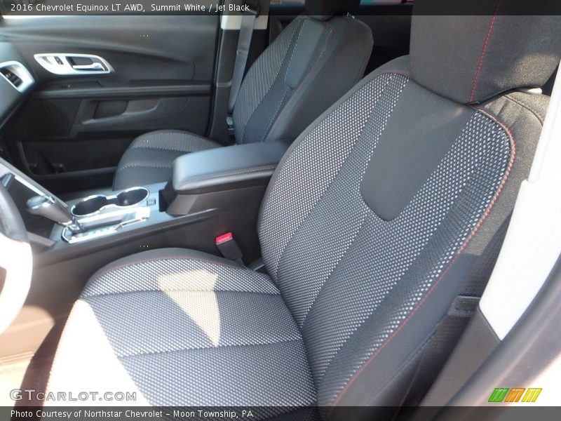 Summit White / Jet Black 2016 Chevrolet Equinox LT AWD