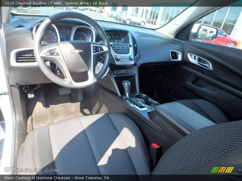 Summit White / Jet Black 2016 Chevrolet Equinox LT AWD