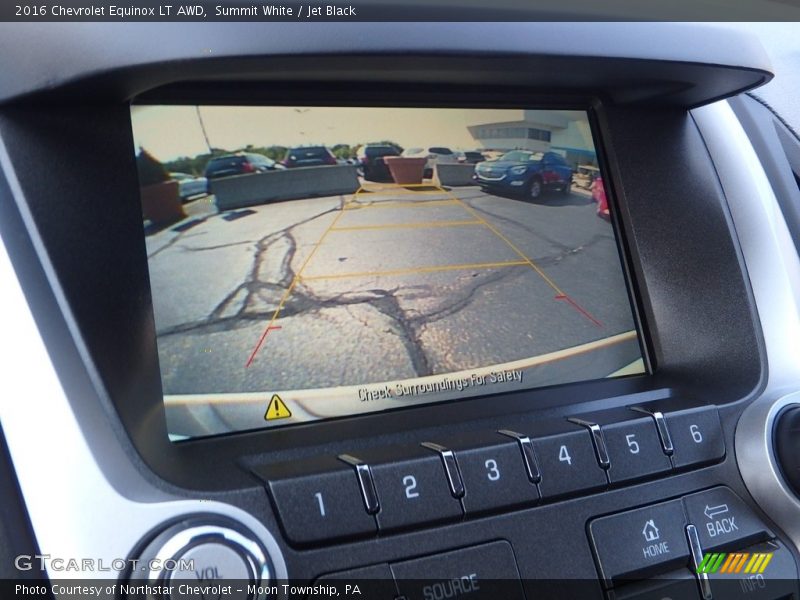 Summit White / Jet Black 2016 Chevrolet Equinox LT AWD