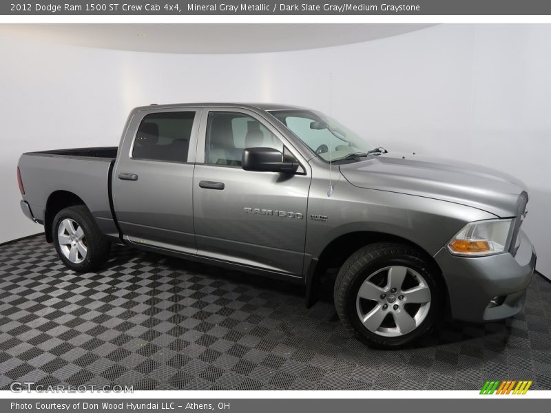 Mineral Gray Metallic / Dark Slate Gray/Medium Graystone 2012 Dodge Ram 1500 ST Crew Cab 4x4