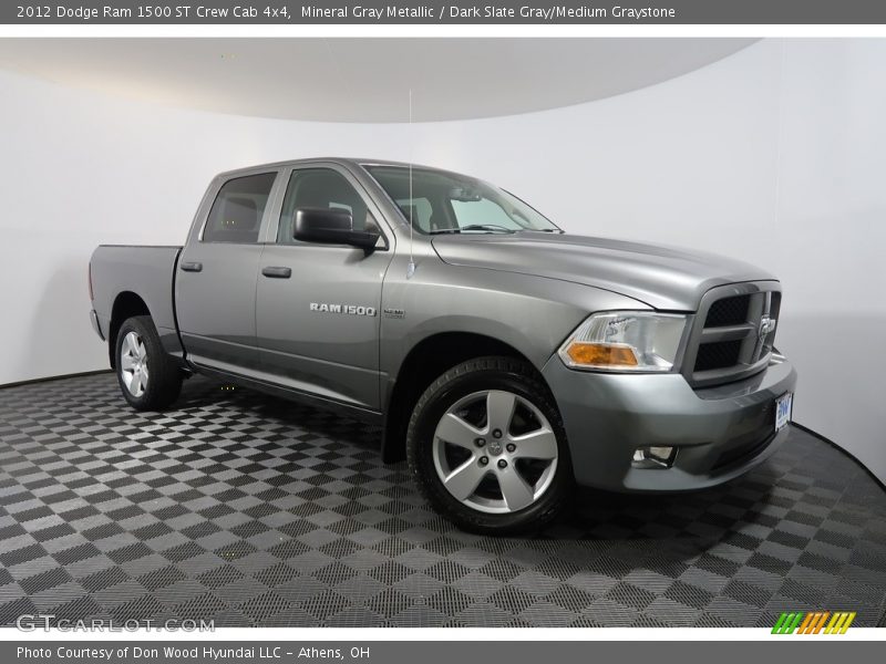 Mineral Gray Metallic / Dark Slate Gray/Medium Graystone 2012 Dodge Ram 1500 ST Crew Cab 4x4