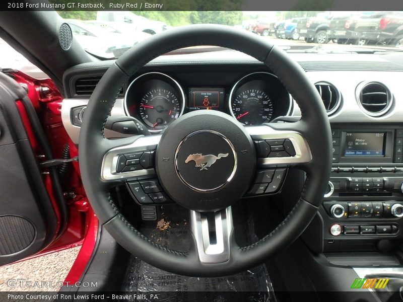  2018 Mustang GT Fastback Steering Wheel