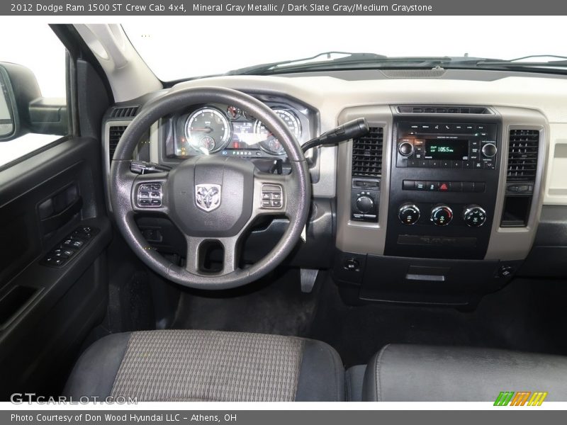 Mineral Gray Metallic / Dark Slate Gray/Medium Graystone 2012 Dodge Ram 1500 ST Crew Cab 4x4