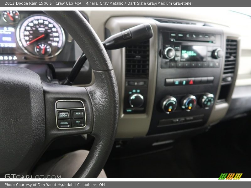 Mineral Gray Metallic / Dark Slate Gray/Medium Graystone 2012 Dodge Ram 1500 ST Crew Cab 4x4