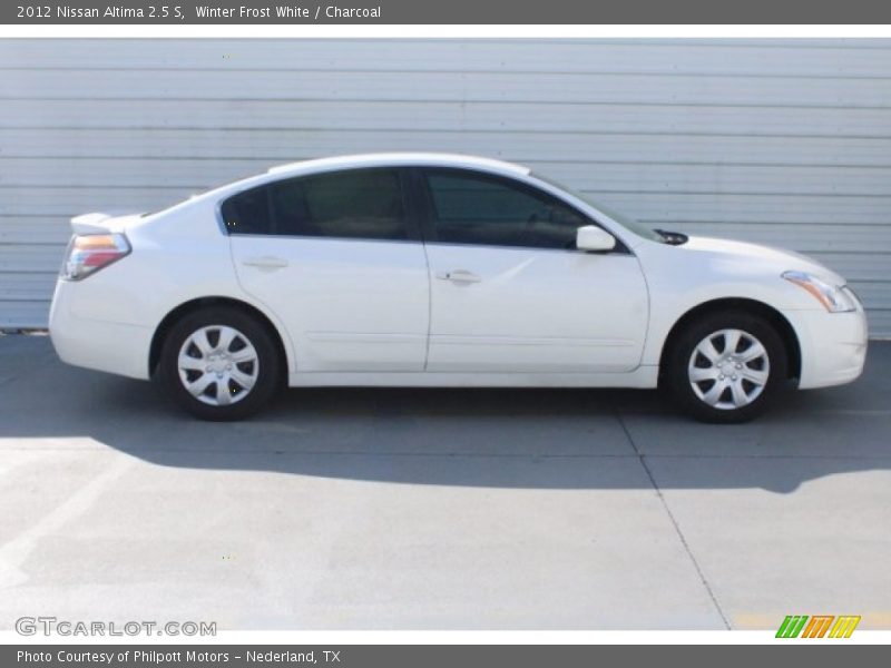Winter Frost White / Charcoal 2012 Nissan Altima 2.5 S